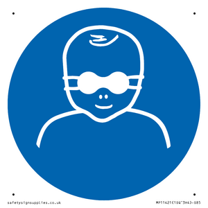 Mandatory: Protect infants eyes with opaque eye protection